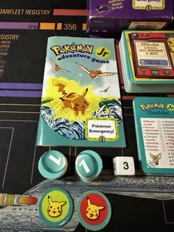 Vintage Pokemon Jr Adventure Game ~ Pokemon Emergency! - Nintendo OPEN BOX READ - Image 3