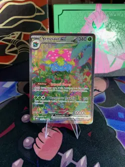Pokemon TCG Venusaur ex Special Illustration Rare Full Art Holo 198/165 SV151 NM - Image 1
