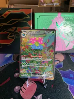 Pokemon TCG Venusaur ex Special Illustration Rare Full Art Holo 198/165 SV151 NM - Image 4