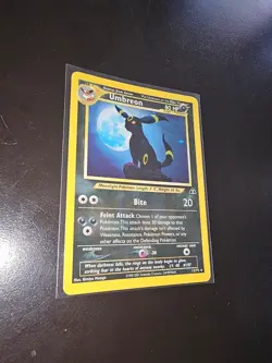 Pokemon TCG Umbreon Holo Rare 13/75 Neo Discovery Set - Image 2