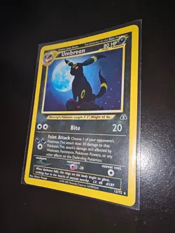 Pokemon TCG Umbreon Holo Rare 13/75 Neo Discovery Set - Image 4