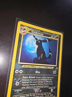 Pokemon TCG Umbreon Holo Rare 13/75 Neo Discovery Set - Image 5