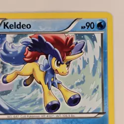 Keldeo 48/149 Rare BW Boundaries Crossed LP Pokemon - Image 3