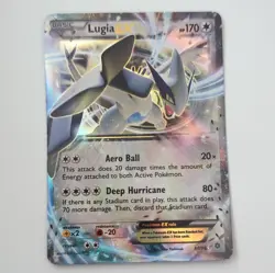 Pokemon Lugia EX Holo Basic 170 HP 68/98 XY Ancient Origins Aero Ball - Image 1