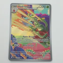 Pokemon Hydrapple Full Art Holo Stage 2 170 HP 188/182 Sv10 Illustration Rare - Image 1