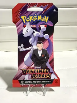 (HEAVY)🔥 32.69g Pokemon TCG Destined Rivals Sleeved Booster Pack Factory Sealed - Image 2