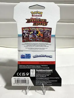 (HEAVY)🔥 32.69g Pokemon TCG Destined Rivals Sleeved Booster Pack Factory Sealed - Image 3