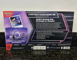 Pokemon TCG: Cynthia’s Garchomp ex Premium Collection Box New Sealed - Image 2