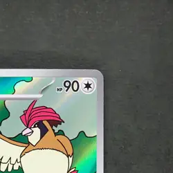 Pidgeotto 119/108 Art Rare Pokemon TCG Japanese Ruler of the Black Flame 2023 - Image 3