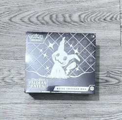 BRAND NEW! Nintendo Pokemon TCG Scarlet & Violet Paldean Fates Elite Trainer Box 820650856181 - Image 1
