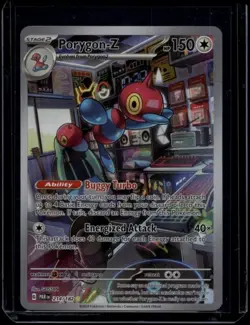 Pokemon TCG Porygon-Z 214/182 Paradox Rift Illustration Rare NM - Image 1
