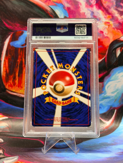 Pokemon Challenge from the Darkness Japanese Sabrina's Alakazam #65 Holo - PSA 8 - Image 2
