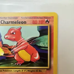 Charmeleon 024/102 Base Set Regular 1999 Unlimited Pokemon Game TCG NM - Image 4