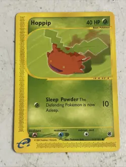 Pokemon TCG Hoppip Expedition Base Set 112/165 Regular Common Mp - Image 1