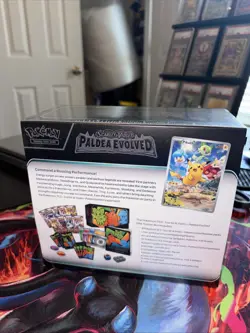 Nintendo Pokemon TCG Scarlet & Violet - Paldea Evolved ETB Sealed (small tear) 820650853661 - Image 4