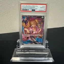 Charlotte Pudding (SP) OP06-047 Premium Booster -The Best- Vol. 2 Foil PSA 10 - Image 3