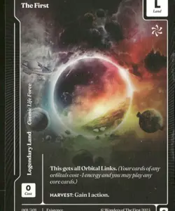 Wonders Of The First Existence Paper The First 001/401 Land - Image 1