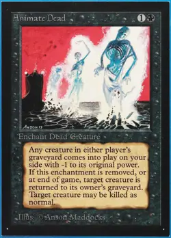 Animate Dead Collectors' Edition - International NM CARD (512292) ABUGames - Image 1