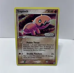Trapinch 67/92 Reverse Holo Pokemon Card TCG - Legend Maker - Image 1