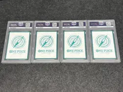 PSA 10 Gem Mint ONE PIECE Card Game Uta Nami gold Don Heroines edition 4set - Image 2