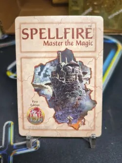 TSR Spellfire CCG 1st RINGS OF ALL SEEING Card #311 of 400 AD&D 1994 D&D - Image 2
