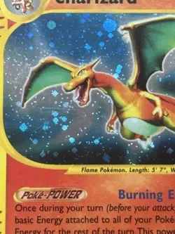 PSA 8 Charizard 6/165 Expedition E Series 2002 Pokemon Card Holo - Image 3