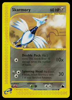 Pokemon Card - Skarmory Skyridge 97/144 Common - Image 1