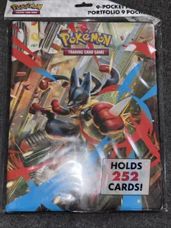 Ultra Pro Pokemon 9-Pocket Portfolio - MEGA EVOLUTION Holds 252 Cards - Image 1