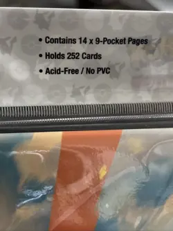 Ultra Pro Pokemon 9-Pocket Portfolio - MEGA EVOLUTION Holds 252 Cards - Image 5