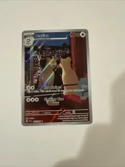 Pokemon TCG Persian Full Art Holo Rare Card 078/064 Shrouded Fable Illustration - Image 1