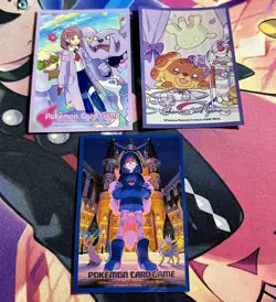 Pokemon Center Japan Dachsbun, Lacey & Cassiopeia Individual Card Sleeves (1x) - Image 1