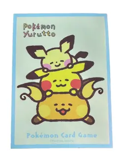 Yurutto Pikachu Stack Individual Card Sleeve Pokemon Center Japan Original (1x) - Image 1