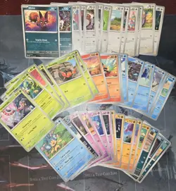 SV04: Paradox Rift 45x Bulk Cards No Duplicates Regular English Pokemon - Image 1