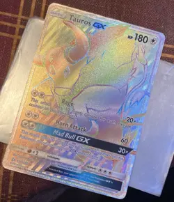 Pokemon Tauros GX 156/149 Full Art Holo 2017 Single Card Pokemon TCG Card Stock - Image 1