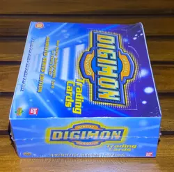 Digimon Trading Cards Booster Box 1999 (24 packs) (SEALED!) Bandai Upper Deck - Image 2