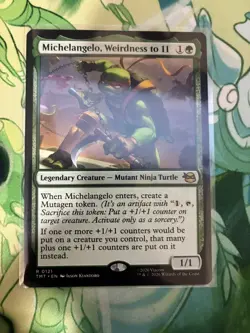 Michelangelo, Weirdness to 11 - Teenage Mutant Ninja Turtles (TMT) #121 - Image 1