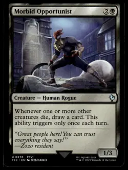 Commander: FINAL FANTASY #278 Morbid Opportunist - Image 1