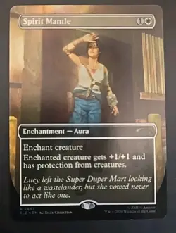 Spirit Mantle Secret Lair Drop: Fallout MTG Foil Near Mint - Image 1