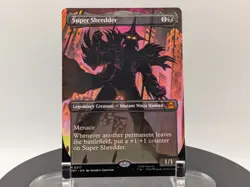 MTG Super Shredder Borderless NON-FOIL #0217 TMNT Secret Lair Mythic NM - Image 1