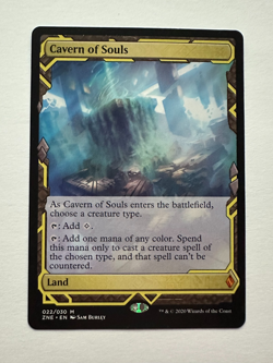 MTG Cavern of Souls - Zendikar Rising Expeditions NM - Image 1