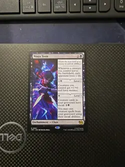 Magic The Gathering MTG Ninja Teen TMT Rare Black Enchantment Class 0067 2026 - Image 1