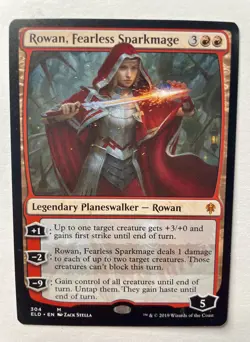 Rowan, Fearless Sparkmage - Collector Pack Exclusive x1 Magic the Gathering 2019 - Image 1