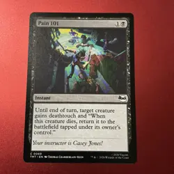 Pain 101 Teenage Mutant Ninja Turtles Regular Instant Common MTG M/NM - Image 1