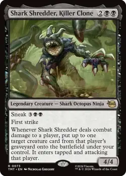 Shark Shredder, Killer Clone [TMNT] MTG - Image 1