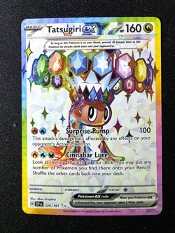 Pokemon Tatsugiri ex - 226/191 Full Art SV08: Surging Sparks Ultra Rare NM - Image 1
