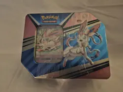 Pokemon TCG Sylveon V Heroes Tin Brand New Factory Sealed 820650851322 - Image 1