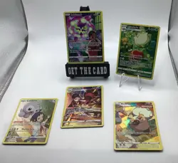 Pokemon Trainer Gallery Lot Spiritomb Roserade Castform Ariados Rockruff - Image 1