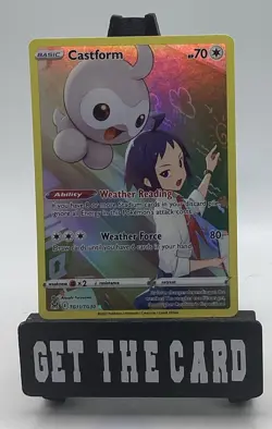 Pokemon Trainer Gallery Lot Spiritomb Roserade Castform Ariados Rockruff - Image 5
