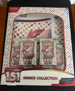 Pokemon TCG 151 Binder Collection Scarlet Violet Factory Sealed New ✨ - Image 1