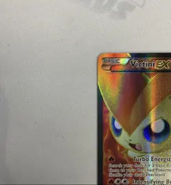 Victini EX Full Art Ultra Rare Holo 131/135 Plasma Storm Pokemon TCG - Image 2